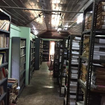 Library stacks